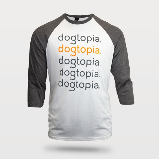 Dogtopia Baseball T-Shirt - FCLBBLD3QBTXS
