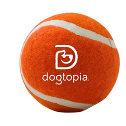 Tennis Ball Orange Dogtopia 