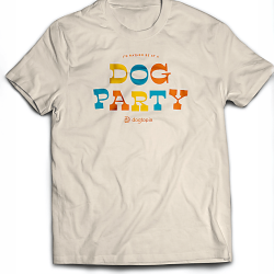 Dog Party T Shirt Short Sleeve (Unisex) 