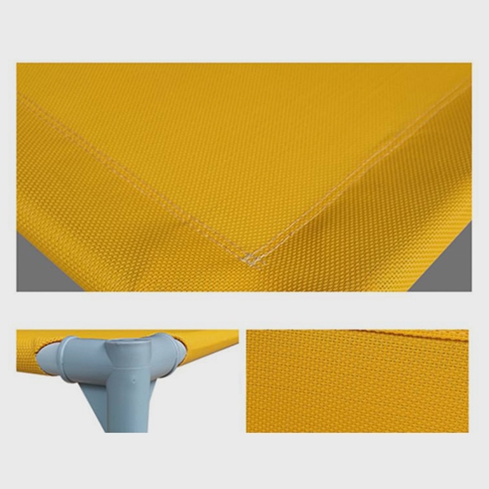 Elevated Indoor Outdoor Dog Cot, Yellow Medium, Gray & Blue Large & Orange XL for at home use - EQPBDCBORXL