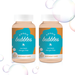 Bubbles 4oz Birthday Cake, Pack of 2 