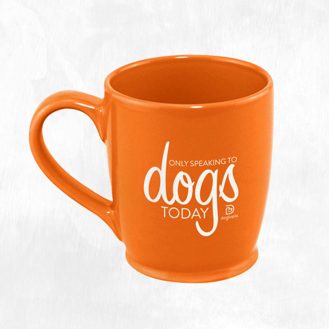 Coffee Mug Only Talking to Dogs Today 16 oz - PRODWCMODOR16